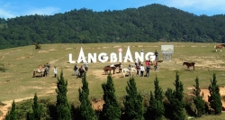 Núi LangBiang -nơi truyền thuyết tình yêu của Chàng Lang và Nàng Biang đã trở thành huyền thoại