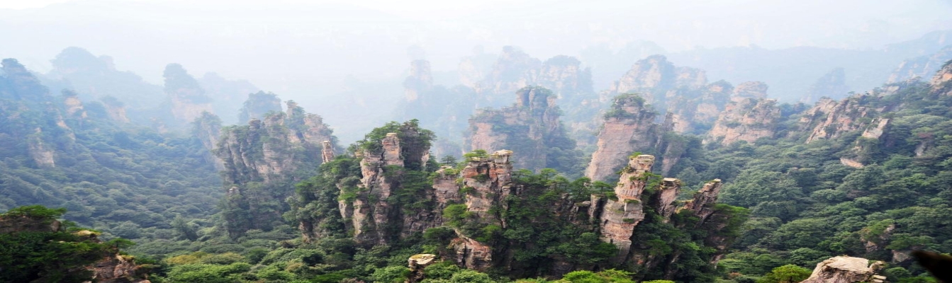 Trương Gia Giới - một trong những khu bảo tồn thiên nhiên cấp quốc gia số một của Trung Quốc, với độ cao trung bình trên 1.000m