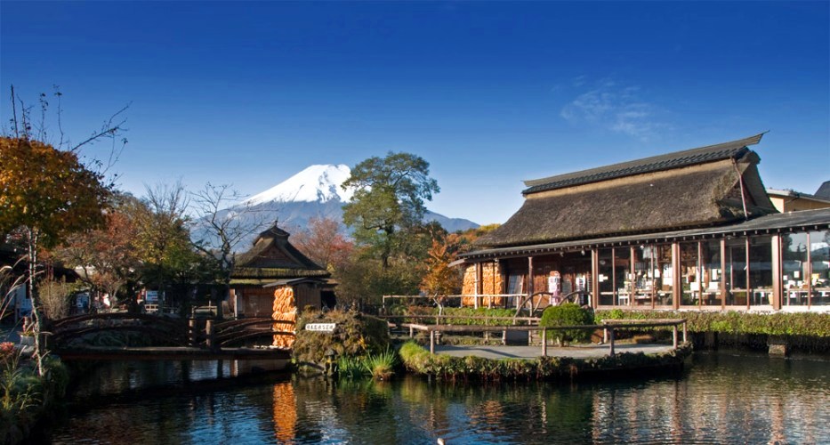 Làng cổ Oshino Hakai tại Nhật Bản