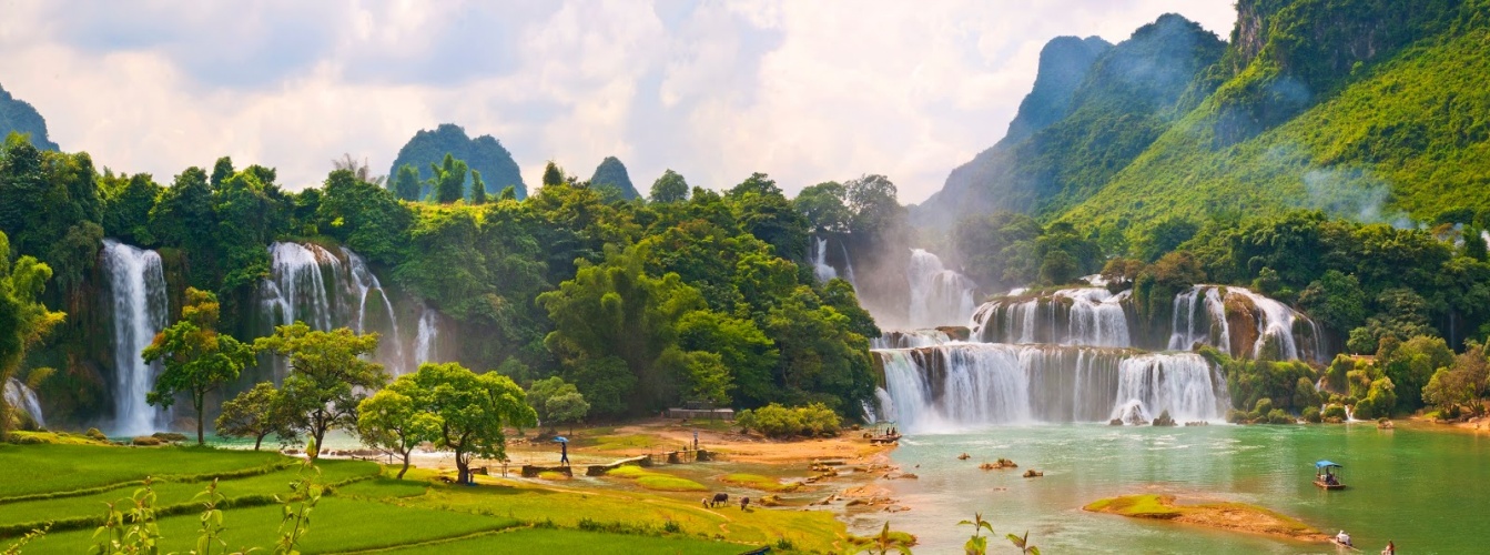 Chiêm ngưỡng vẻ đẹp của Thác Bản Giốc một trong những ngọn thác đẹp và hùng vỹ nhất Việt Nam trên biên giới Việt Trung